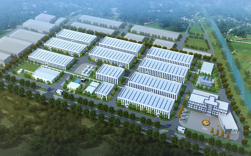 青島上惠新材料科技有限公司—千噸級高品質(zhì)納米粉體材料產(chǎn)業(yè)化項(xiàng)目—鳥瞰圖